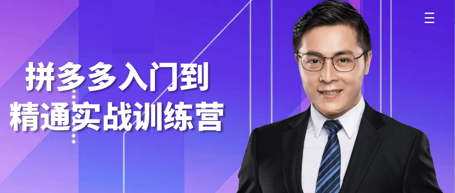 拼多多入门到精通实战训练营-乐品网