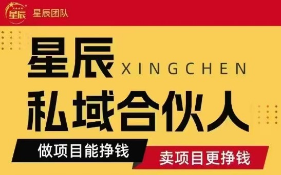 全网首发星辰私域项目合集，最新实操玩法，短期快速实现变现-乐品网