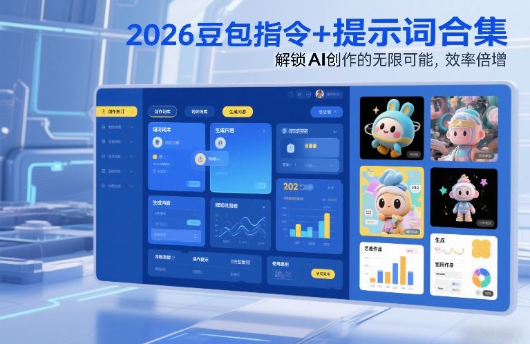 2026豆包指令+提示词合集，解锁AI创作的无限可能，效率倍增-乐品网