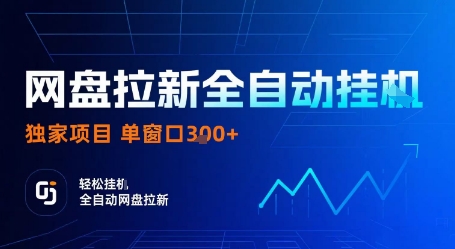网盘拉新全自动挂G，独家技术，操作简单，自动完成拉新任务，单窗口3张【揭秘】-乐品网