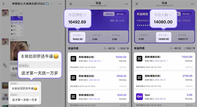 国庆流量风口！剪映小白吃红利：0基础几分钟一条，拉新收益暴涨400%，…-乐品网