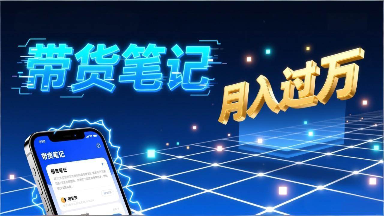 （17229期）小红书爆款笔记带货实战：拆解封面标题正文全要素，手把手教你单篇笔记带货月入过万-乐品网