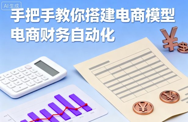 手把手教你搭建电商模型-电商财务自动化-乐品网